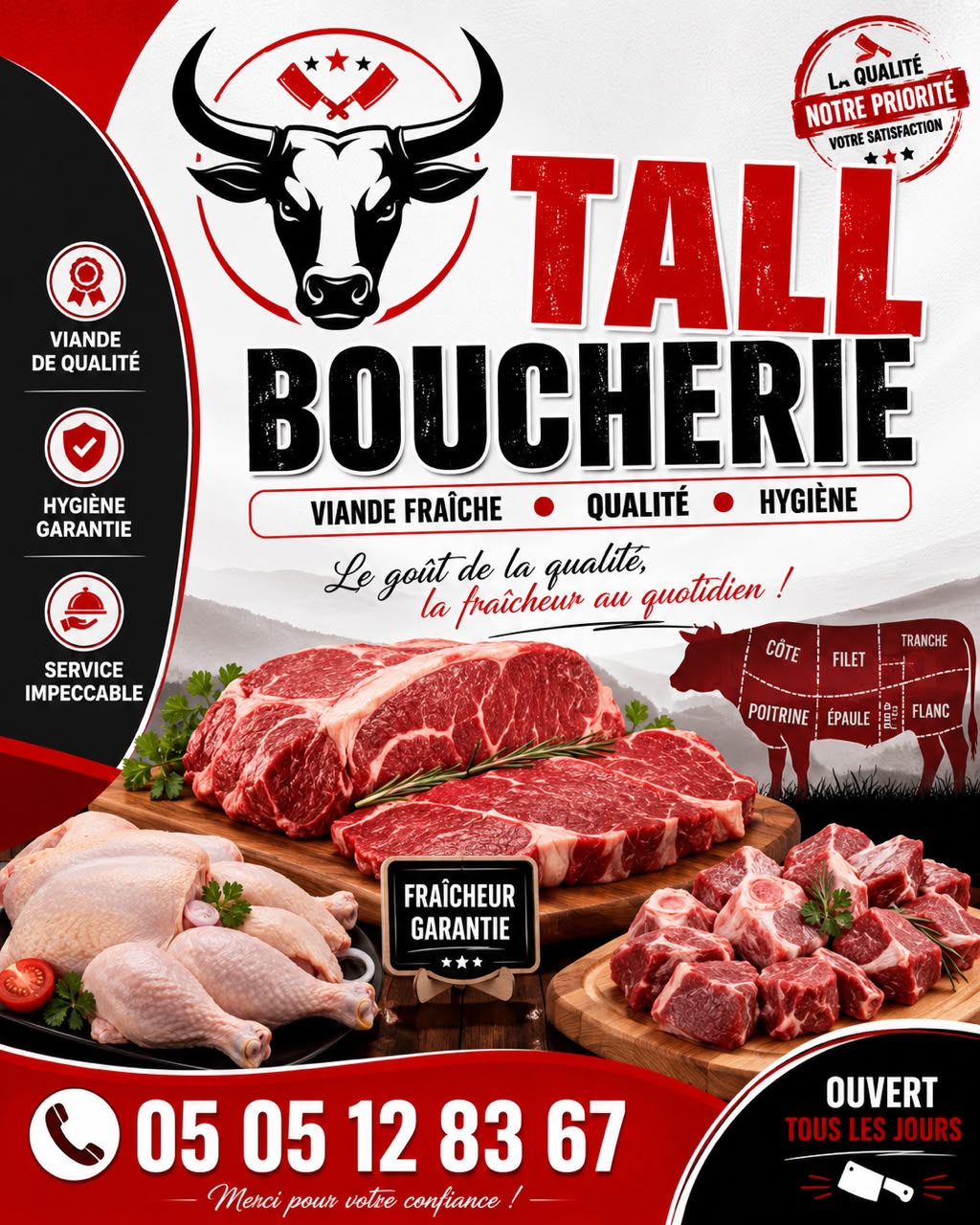 Tall boucherie